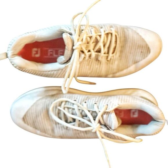 Men’s Footjoy Flex XP Golf Shoes Size 8.5 - Picture 3 of 5